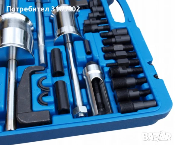 Комплект обратен чук за вадене на дюзи 40 части, снимка 9 - Други инструменти - 50928922