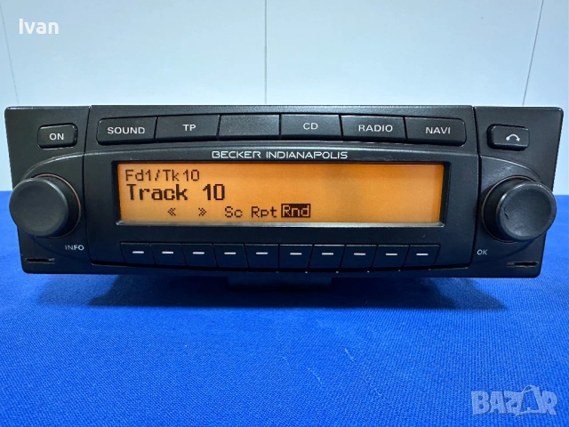 Продавам аудио плеър Becker Indianapolis BE7920, снимка 5 - Аксесоари и консумативи - 53703119