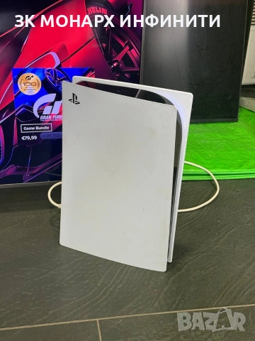 Sony Playstation 5 Disc Edition 825GB CFI-1216A - White, снимка 2 - PlayStation конзоли - 54204337