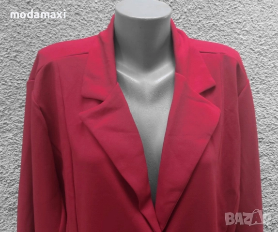 4XL - Ново червено сако , снимка 3 - Сака - 51948413