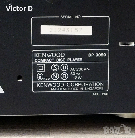 KENWOOD DP-3050 - CD-Player , снимка 9 - MP3 и MP4 плеъри - 44956058