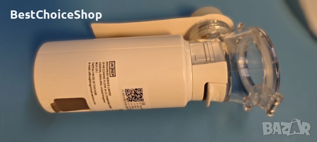 Преносим ултразвуков небулайзер инхалатор USB-C презареждащ тих с 2 маски и накрайник, снимка 8 - Медицински консумативи - 54020660