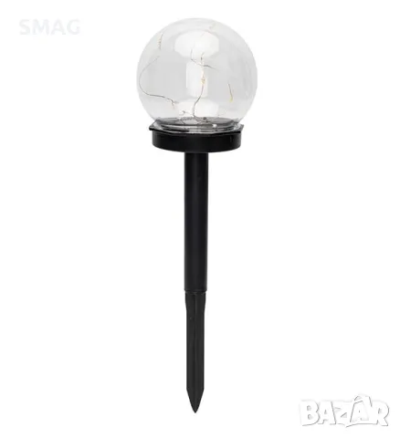 Слънчев фенер соларна лампа LED глобус светлини 23 см S_1236423, снимка 3 - Соларни лампи - 49903660