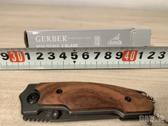 Колекционерски сгъваем джобен нож-Gerber, снимка 3 - Ножове - 47130220