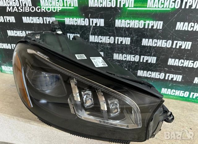 Фарове MULTIBEAM LED фар за Мерцедес Mercedes GLS W167,USA, снимка 5 - Части - 53287392