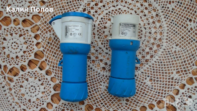 Евро щепсел 32А и 16А, снимка 3 - Ключове, контакти, щепсели - 52560998