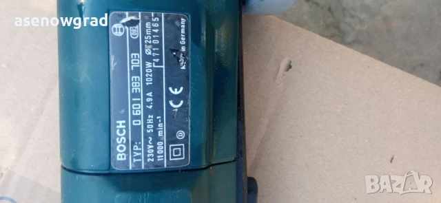 Шлайф Bosch GWS 10-125 CE, снимка 3 - Други инструменти - 50762650