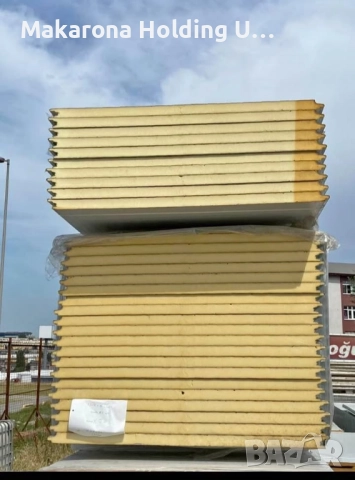 Сандвич панели за стена и покрив 3 ребра и 5 ребра бели и цветни, снимка 8 - Строителни материали - 51997361