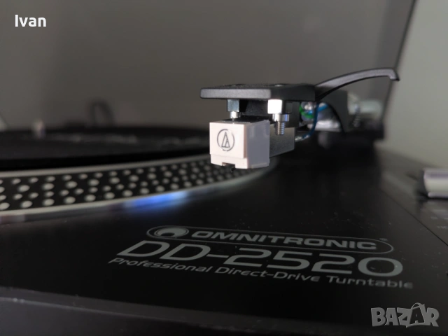 Грамофон OMNITRONIC DD-2520 USB Direct Drive Turntable с доза и игла, снимка 5 - Грамофони - 53843035