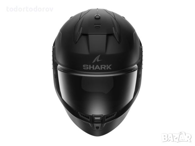 Mото Каска SHARK D-SKWAL 3 BLACK МАТТ,вградени очила,плака,подбрадник, снимка 2 - Аксесоари и консумативи - 46401021