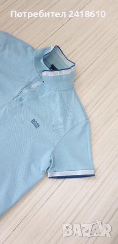 Hugo Boss Paddy 1 Pique Cotton Regular Fit Mens Size 50/ L ОРИГИНАЛНА Тениска!, снимка 9 - Тениски - 47179969