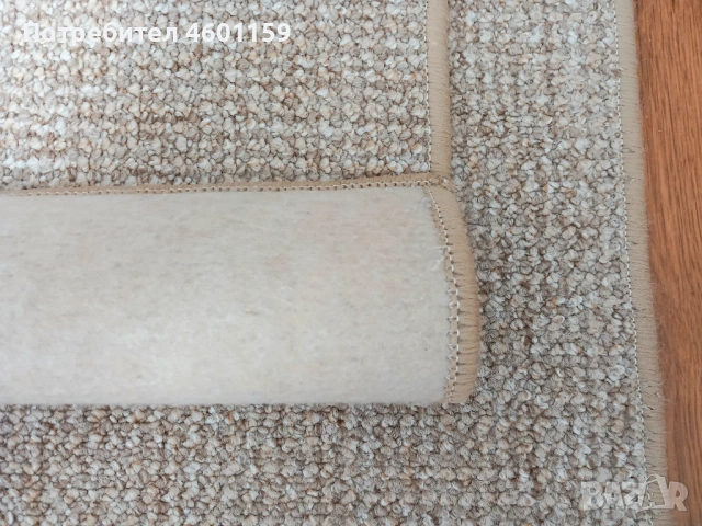 Мини килимче в бежов цвят , снимка 6 - Пътеки - 53738597