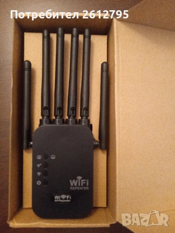 wi-fi Repeater 6 антени, снимка 2 - Рутери - 50822877