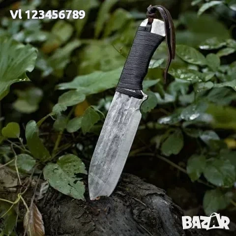 Масивен ловен нож/тип оцеляване/ 100х220 мм, снимка 2 - Ножове - 52257730