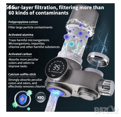 Система за Филтриране на Вода за Чешма, снимка 5 - Други стоки за дома - 52913808