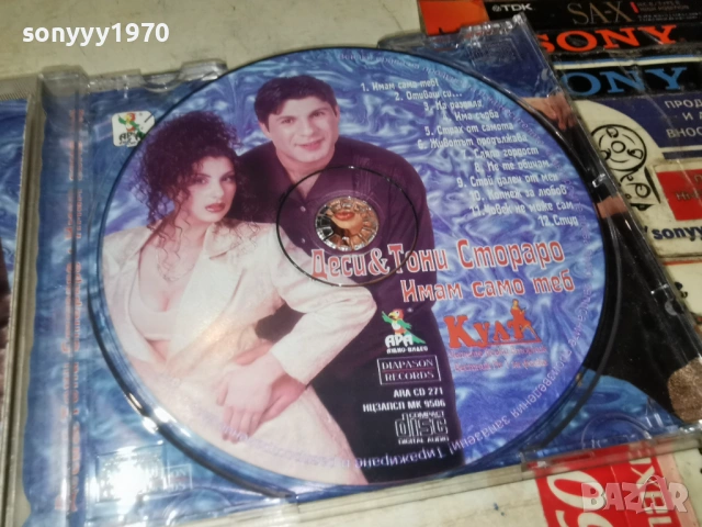 ДЕСИ & ТОНИ СТОРАРО-ОРИГИНАЛЕН ДИСК 2802262225, снимка 5 - CD дискове - 53661115