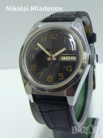 Съветски Ракета/Raketa Мъжки механичен ръчен часовник, работещ с Ден/Дата
