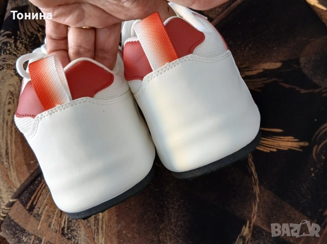 Мъжки маратонки в червено, снимка 5 - Маратонки - 51580748