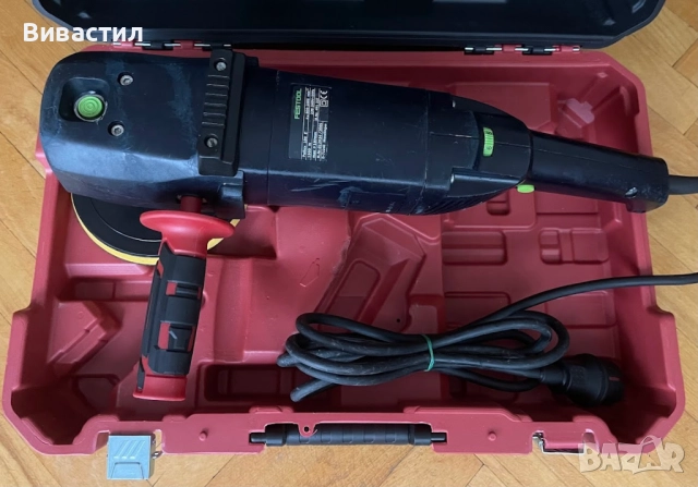 Полирмашина Festool POLLUX 180 E /1500W, 550-2650 об/м ф 180 мм Внос от Германия, снимка 9 - Други инструменти - 46305366