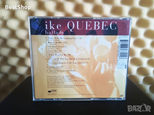 Ike Quebec - Ballads, снимка 2 - CD дискове - 46171129