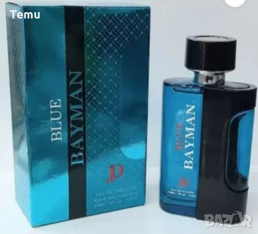 BLUE BAYMAN Eau De Toilette for Men 100ml. 🌊 Открийте синята безкрайност: Blue Bayman ви въвежда в м, снимка 7 - Мъжки парфюми - 45830888
