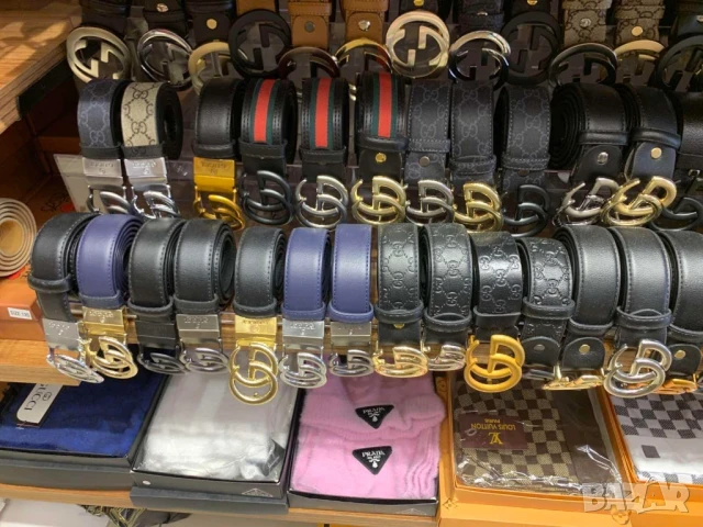 колани от естествена кожа в кутия hermes pinko gucci guess , снимка 10 - Колани - 51327762