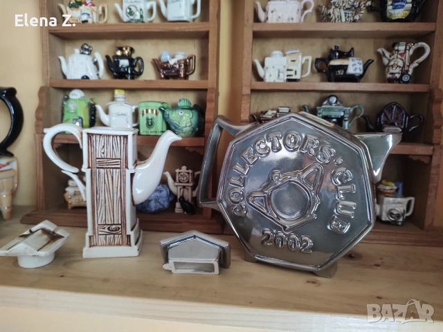 Винтидж чайник - 50 британски пенса Paul Cardew, снимка 5 - Колекции - 52344697