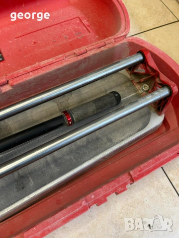 Ръчна машина за рязане на плочки Rubi, снимка 8 - Триони и циркуляри - 53511516