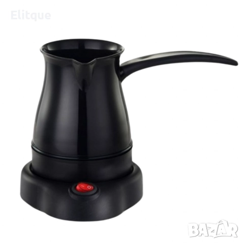 Джезве електрическо Rosberg, 600W, 500мл., Черен, 2 ГОДИНИ ГАРАНЦИЯ