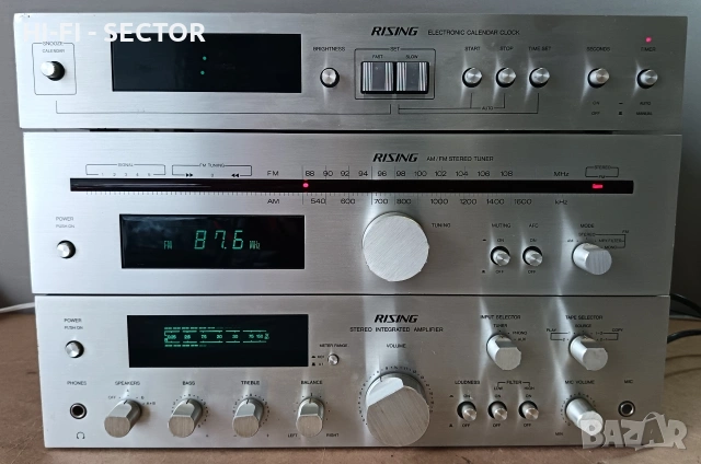 RISING Vintage компоненти , снимка 4 - Ресийвъри, усилватели, смесителни пултове - 53725584