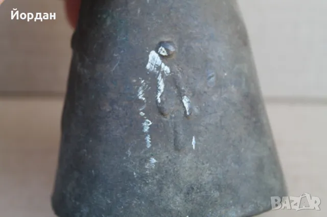 Стар бронзов чан, снимка 4 - Антикварни и старинни предмети - 50363851