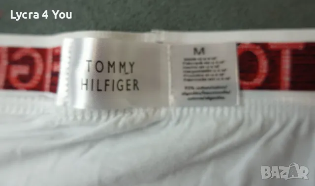 Tommy Hilfiger (made in USA) M мъжки оригинални боксерки, снимка 4 - Бельо - 47740985