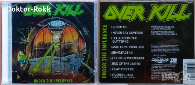 OVERKILL - CD - оригинални дискове, снимка 3 - CD дискове - 48350620