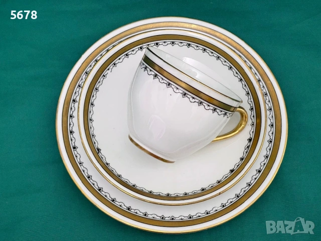 Порцеланов троен сет TF&S, снимка 3 - Антикварни и старинни предмети - 53488040