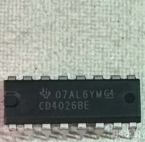 IC, Driver & Сounter 7 segment,BCD - CD4017,CD4026,CD40110,CD4511,CD4518, снимка 3 - Ремонт на друга електроника - 47660099