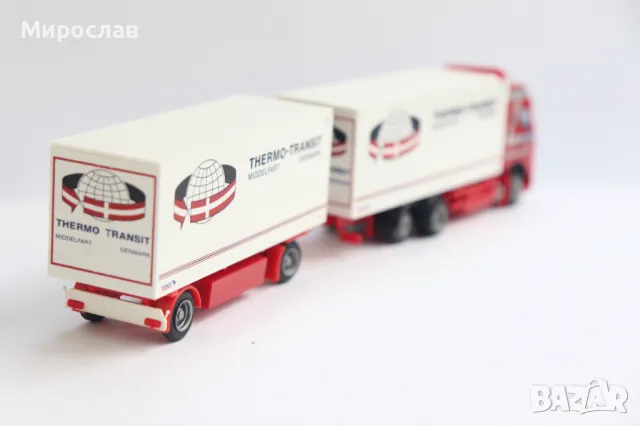 AMW 1:87 H0 VOLVO THERMO KING ХЛАДИЛЕН КАМИОН TIR МОДЕЛ, снимка 8 - Колекции - 50044490