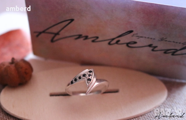 Сребърен пръстен - модел R033