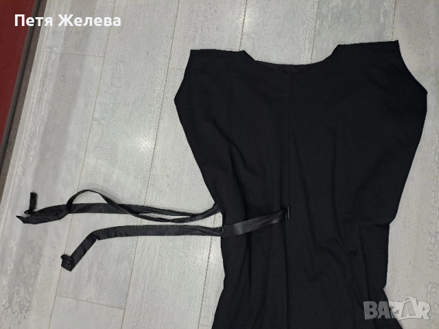 Рокля  с прехлупване (L), снимка 7 - Рокли - 51613979