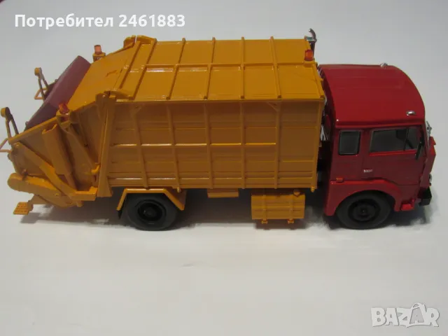 1/43 Deagostini соц камион Jelcz боклукчийски– Полша. Нов, снимка 4 - Колекции - 48832102