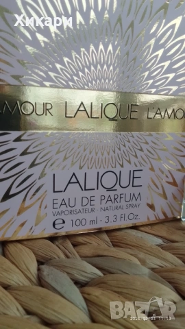 Оригинала парфюмна вода Lalique Lamour 100 ml, снимка 6 - Дамски парфюми - 53335482