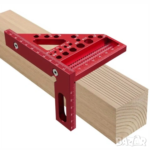 3D Алуминиев ъгъл, триъгълник за дървообработване