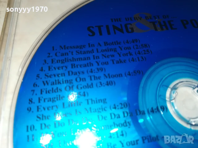 STING & THE POLICE CD 0708251135, снимка 6 - CD дискове - 51283708