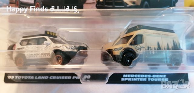 💕🧸Hot Wheels Toyota Land  Cruiser Prado Merceds-Benz Sprinter Tourer Premium, снимка 2 - Колекции - 45686156