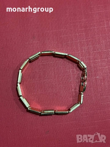 Златна гривна , снимка 2 - Гривни - 54197708