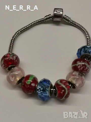 Гривна Пандора с осем талисмана, снимка 4 - Гривни - 51902740