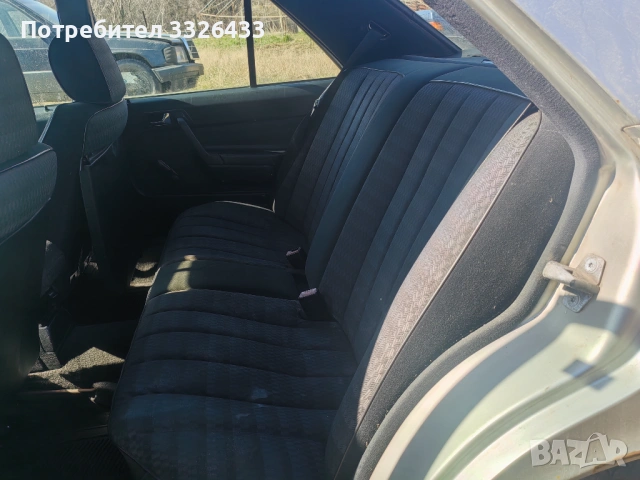 Перфектен черен салон за Мерцедес 190 , снимка 6 - Автомобили и джипове - 53665078