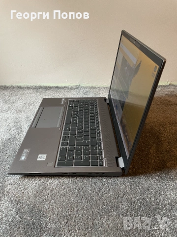 Zbook Fury G7 HP - i7-10850H, 32GB DDR4 RAM, RTX A3000 6GB, 512GB NVMe SSD M.2 / 15.6''FHD IPS, снимка 7 - Лаптопи за работа - 54055685