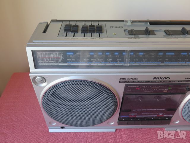 PHILIPS D-8434-радиокасетофон-1982г, снимка 9 - Радиокасетофони, транзистори - 46757067