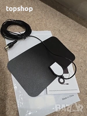 Нова ТВ Цифрова HD HDTV антена Вътрешна антена AN1001-004R  TV Digital HD HDTV Antenna Indoor Aerial, снимка 3 - Части и Платки - 52373082