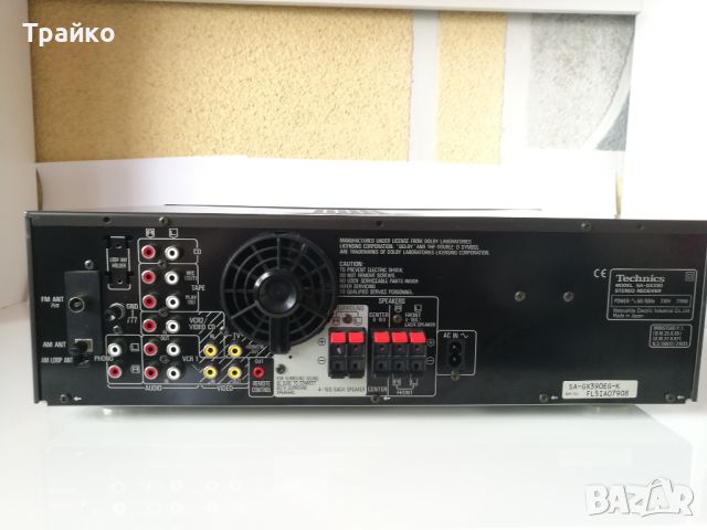 Technics SA-GX390 AV CONTROL STEREO RECEIVER, снимка 7 - Ресийвъри, усилватели, смесителни пултове - 45840475